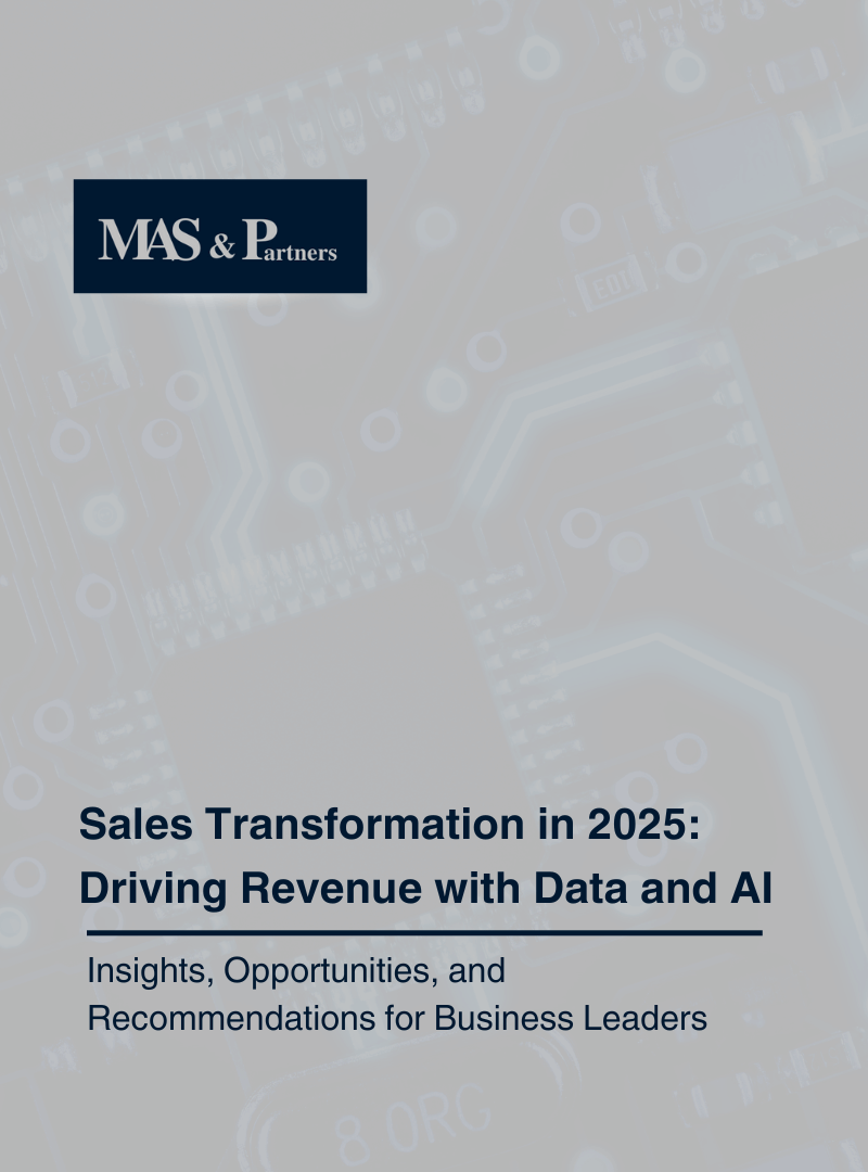 Sales Transformation in 2025: Driving Revenue with Data and AI