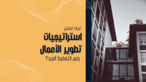 استراتيجيات تطوير الأعمال